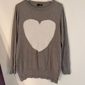Ampersand Ave Heart Sweater